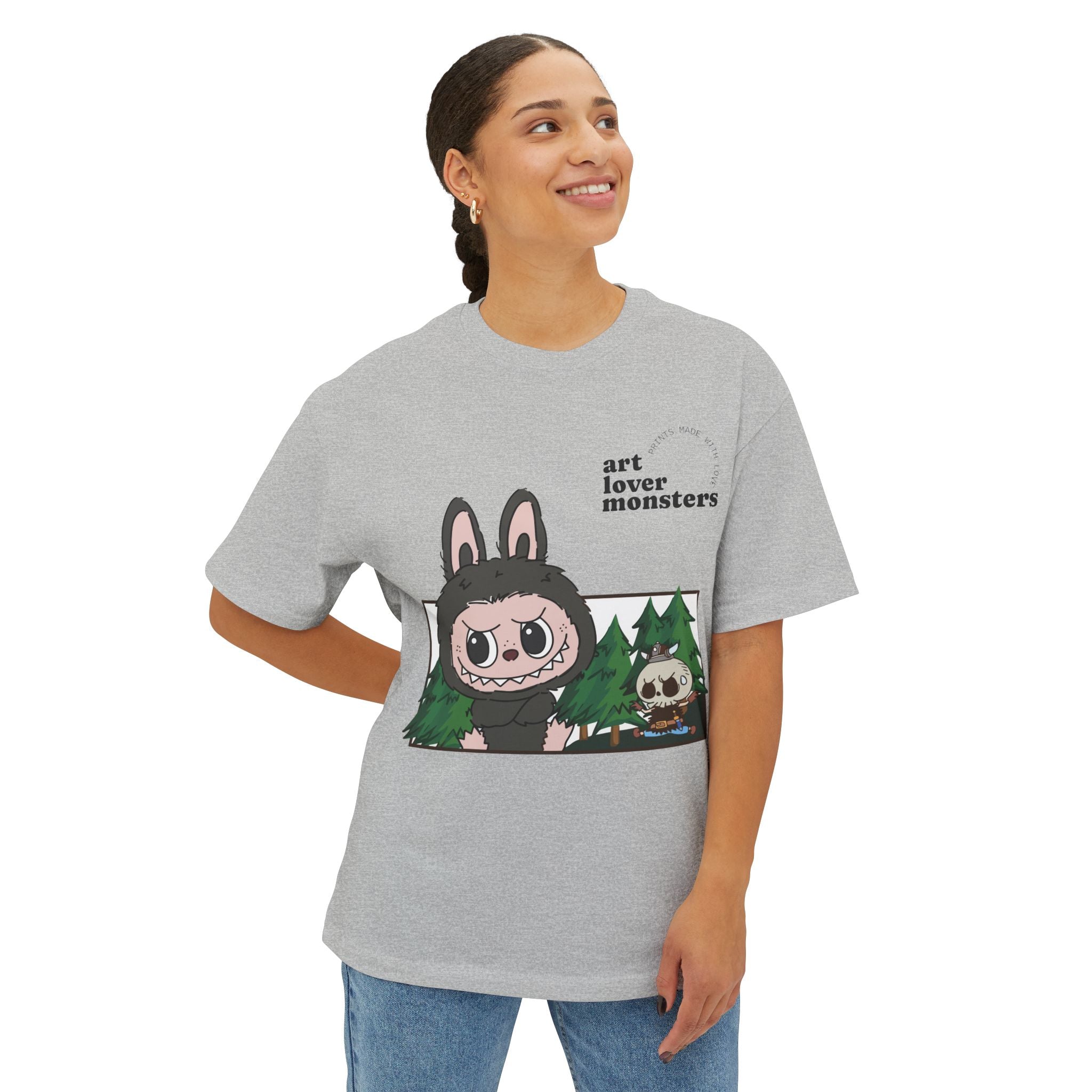 Unisex Oversized Boxy Tee