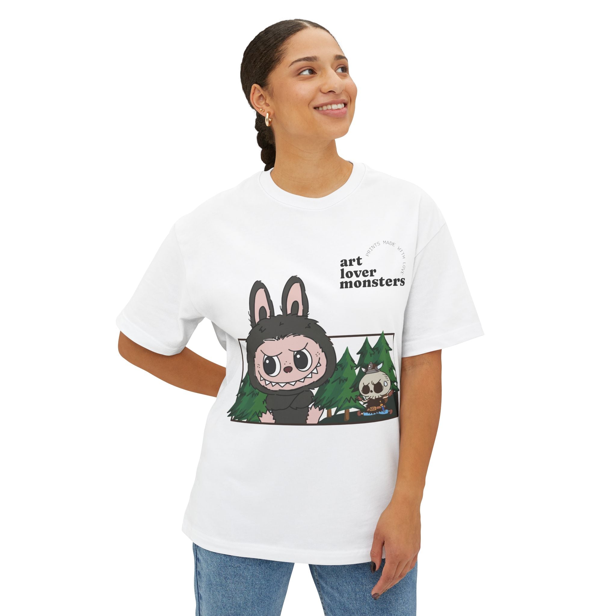 Unisex Oversized Boxy Tee